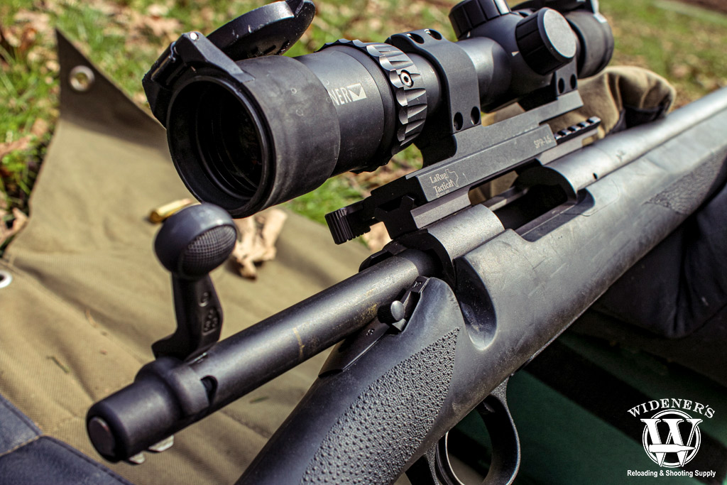 a photo of the remington 700 SPS tactical bolt action rifle