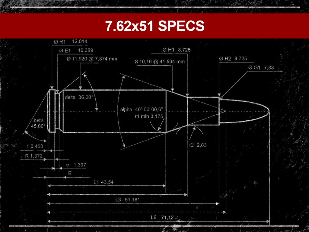 a photo showing 7.62x51 NATO specs