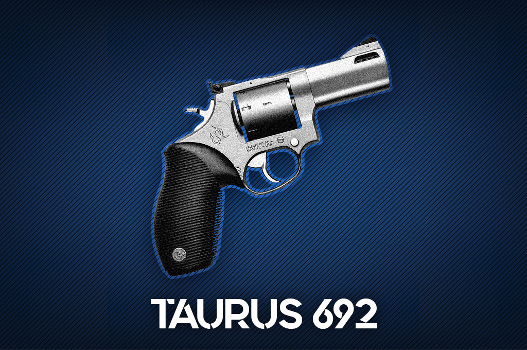a photo of the Taurus 692 best 9mm revolver