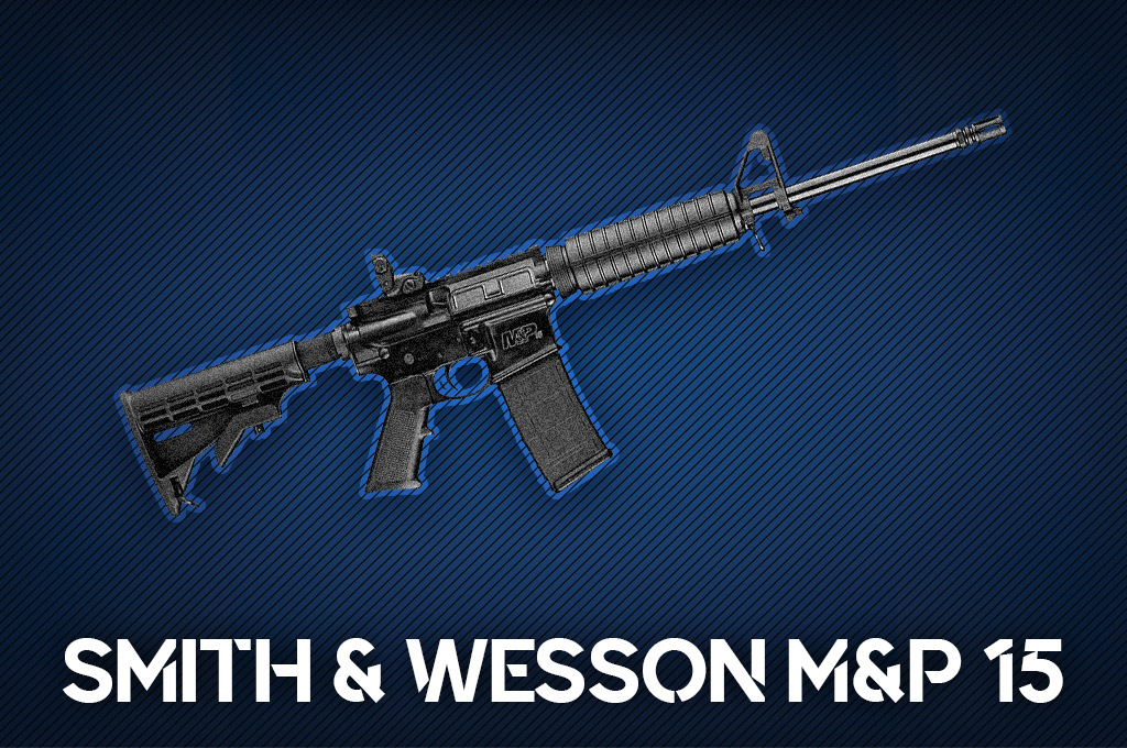 a photo of the Smith & Wesson M&P 15 rifle