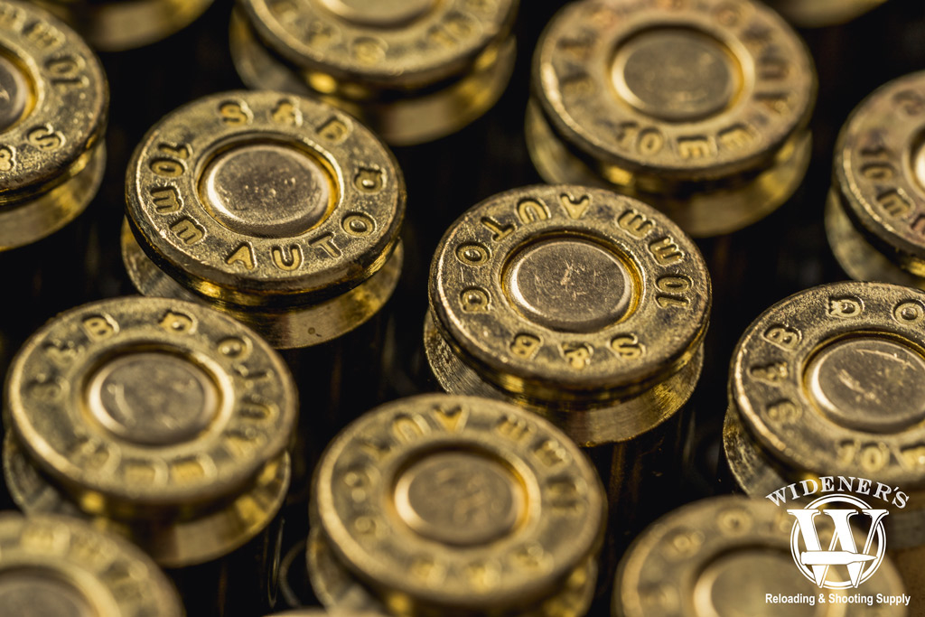 macro photo of sellier and bellot brass casings