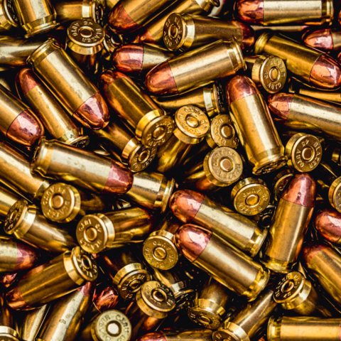 a photo of 45 acp fmj ammo