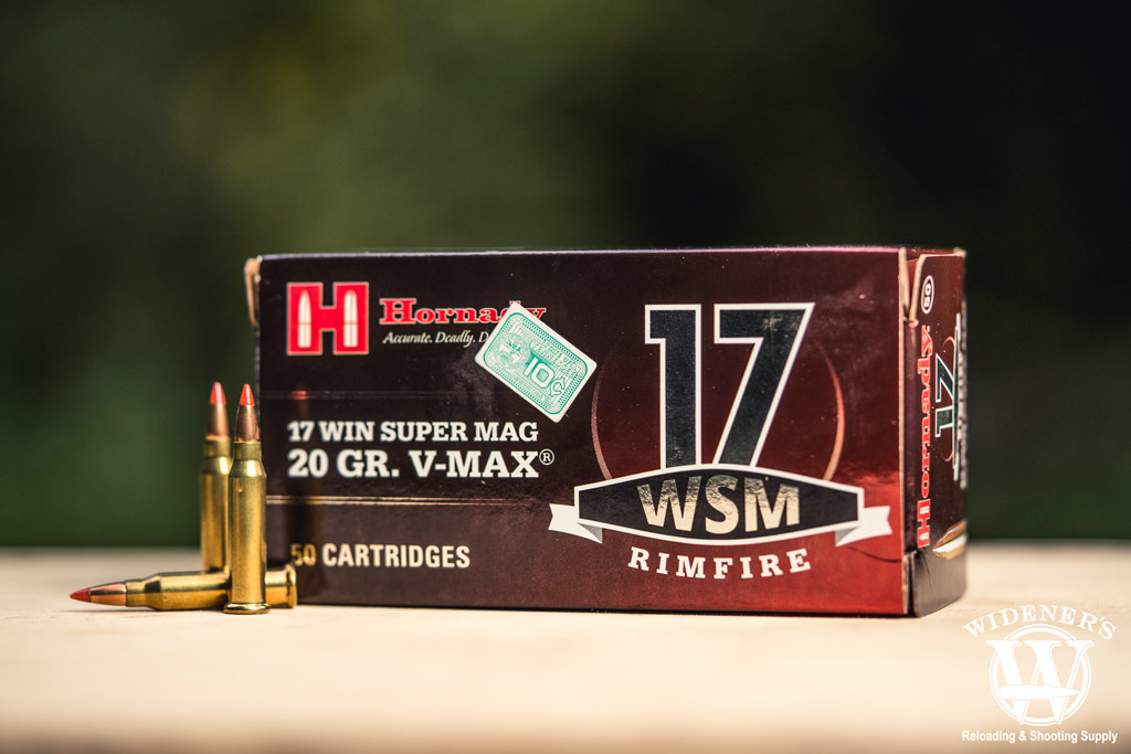photo of hornady 17 wsm ammo outdoors