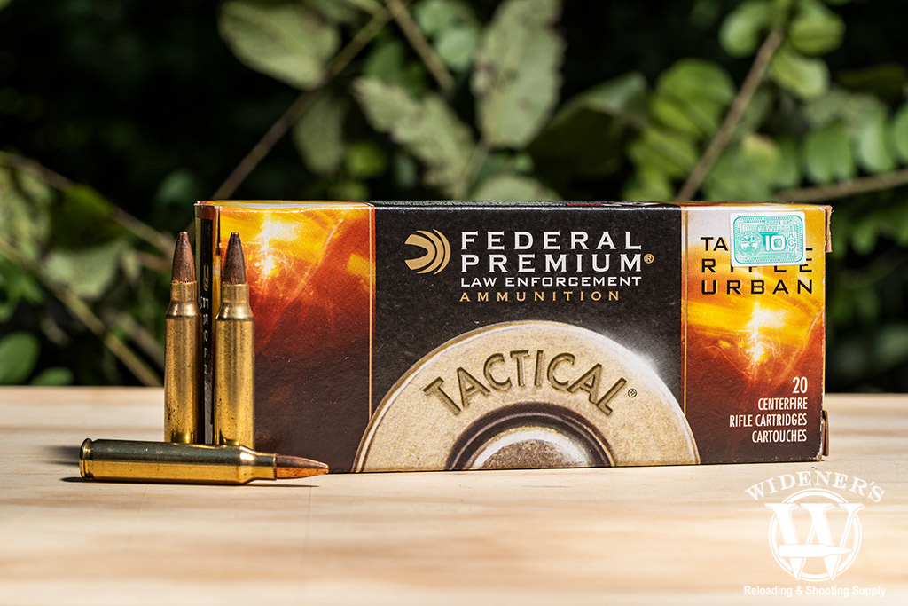 photo of federal premium tactical 223 rem ammo sp