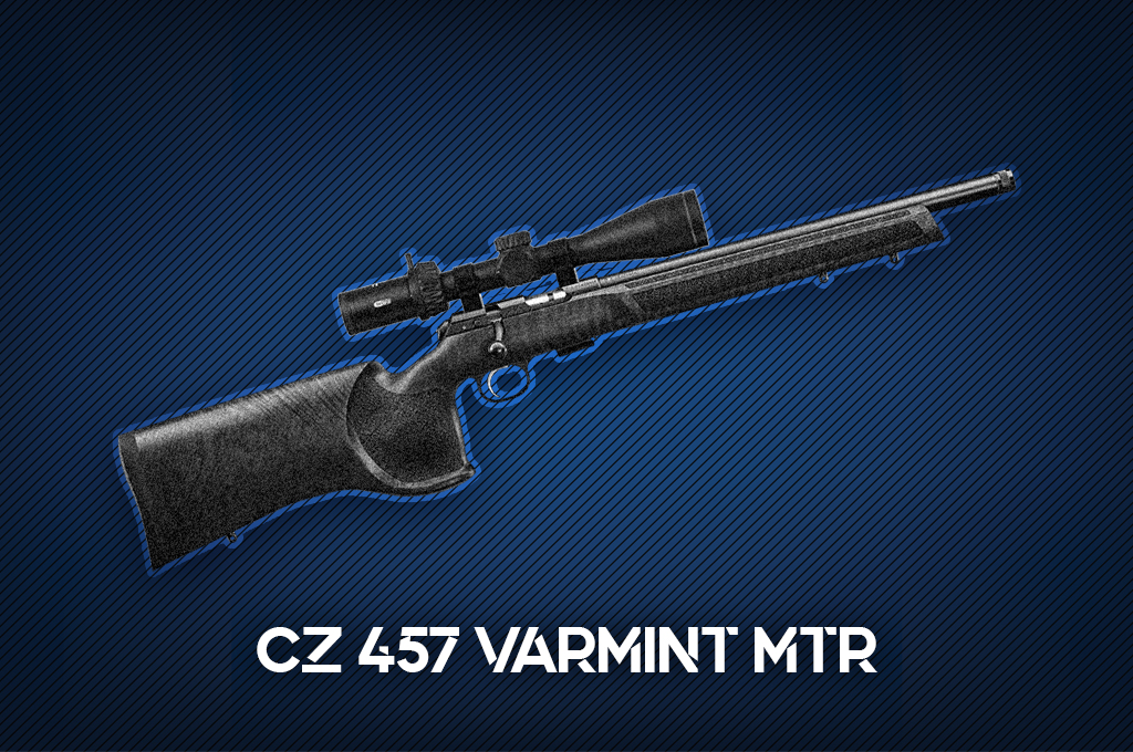 a photo of the Most Accurate 22LR Bolt-Action Rifle CZ 457 Varmint MTR