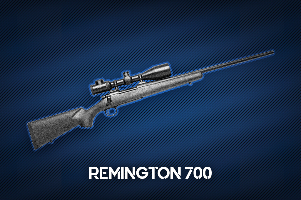 a photo of the remington 700 best 308 bolt-action rifle