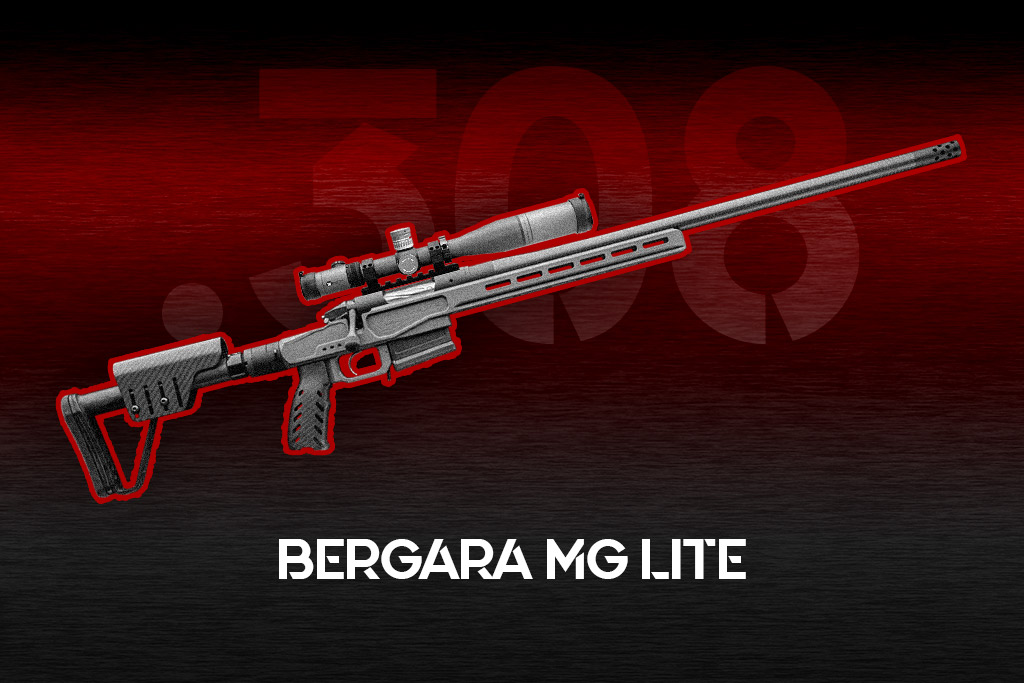 a photo of the Bergara MG Lite precision rifle