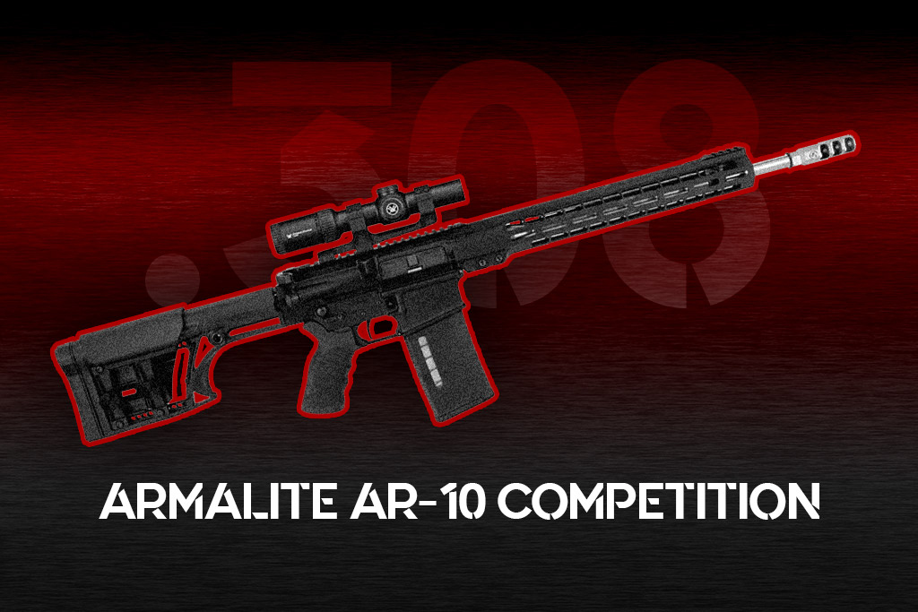 a photo of the Armalite AR-10 competition rifle