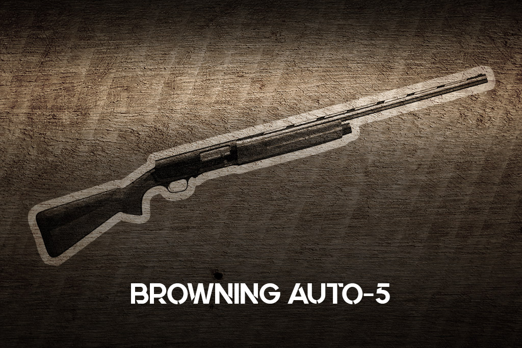 a photo of the browning auto-5 semi auto shotgun