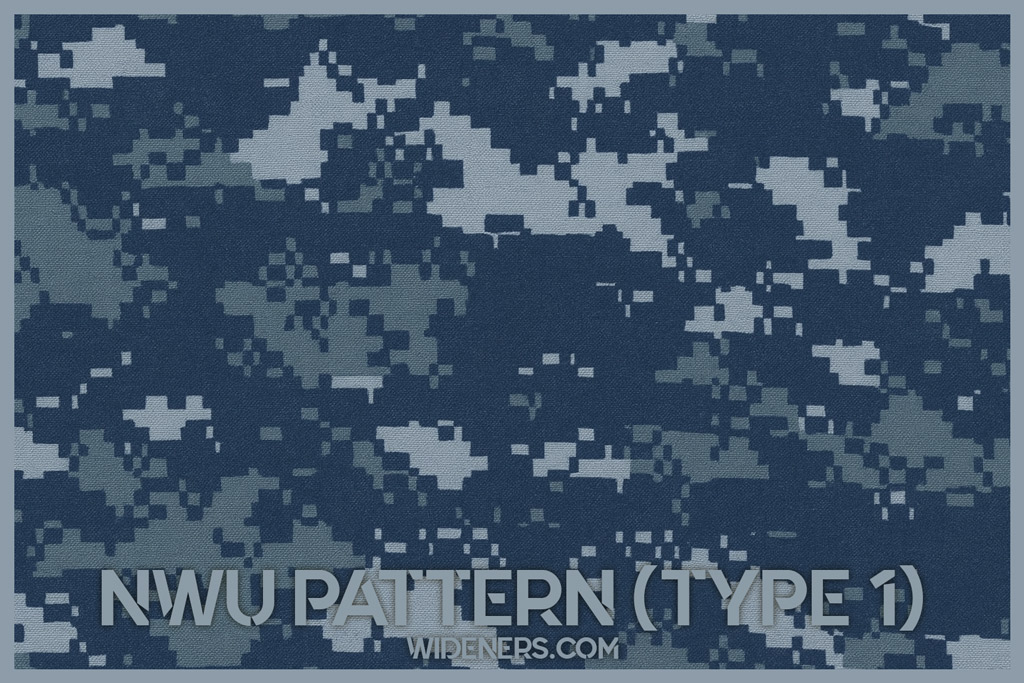 a photo of the us navy NWU 1 type 1 pattern