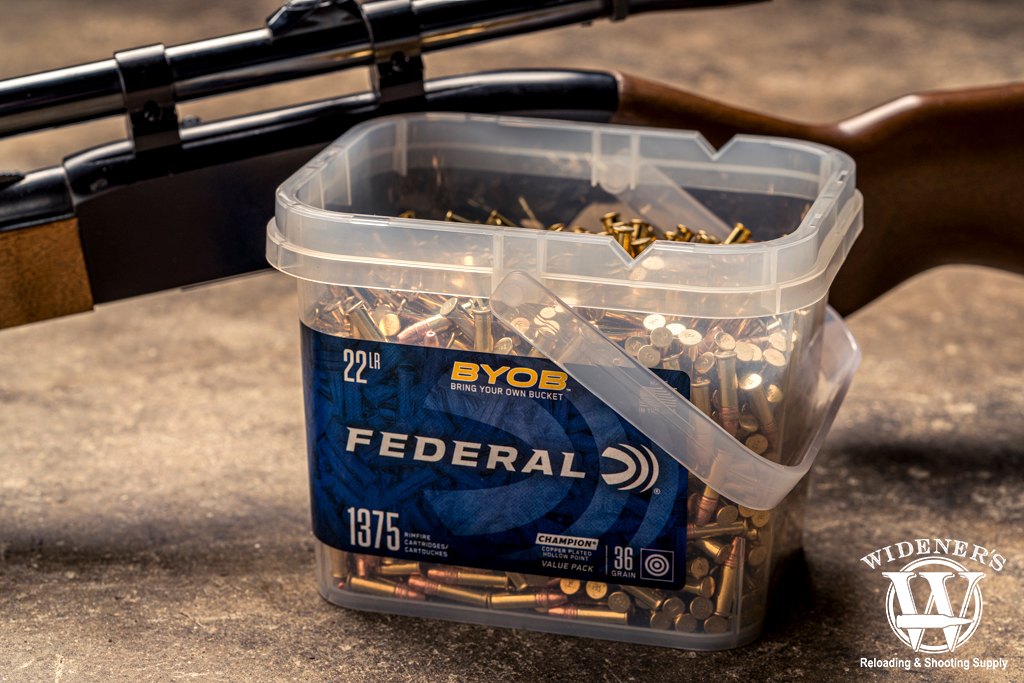 a photo of a 22LR Ammo Bucket