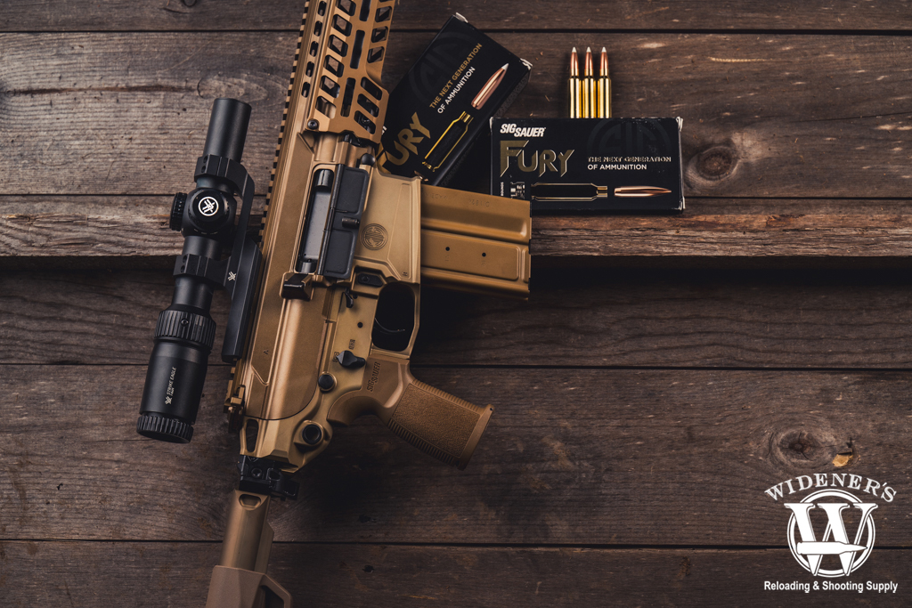 sig sauer MCX spear and 277 fury ammo a photo of the sig sauer MCX spear and 277 fury ammo