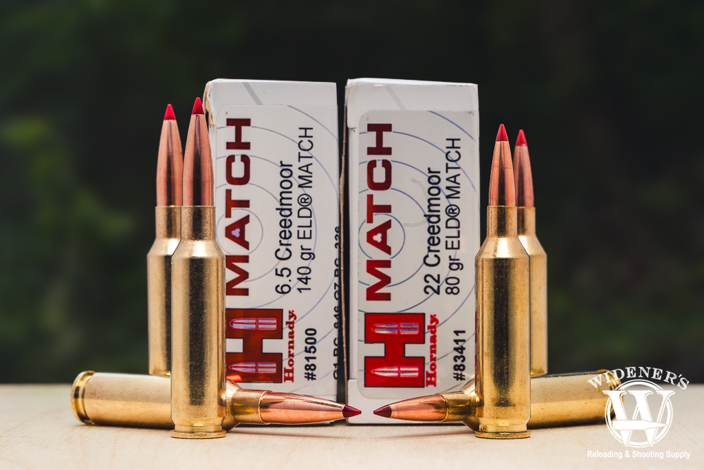 comparing the 22 Creedmoor VS 6.5 Creedmoor a photo comparing the 22 Creedmoor VS 6.5 Creedmoor