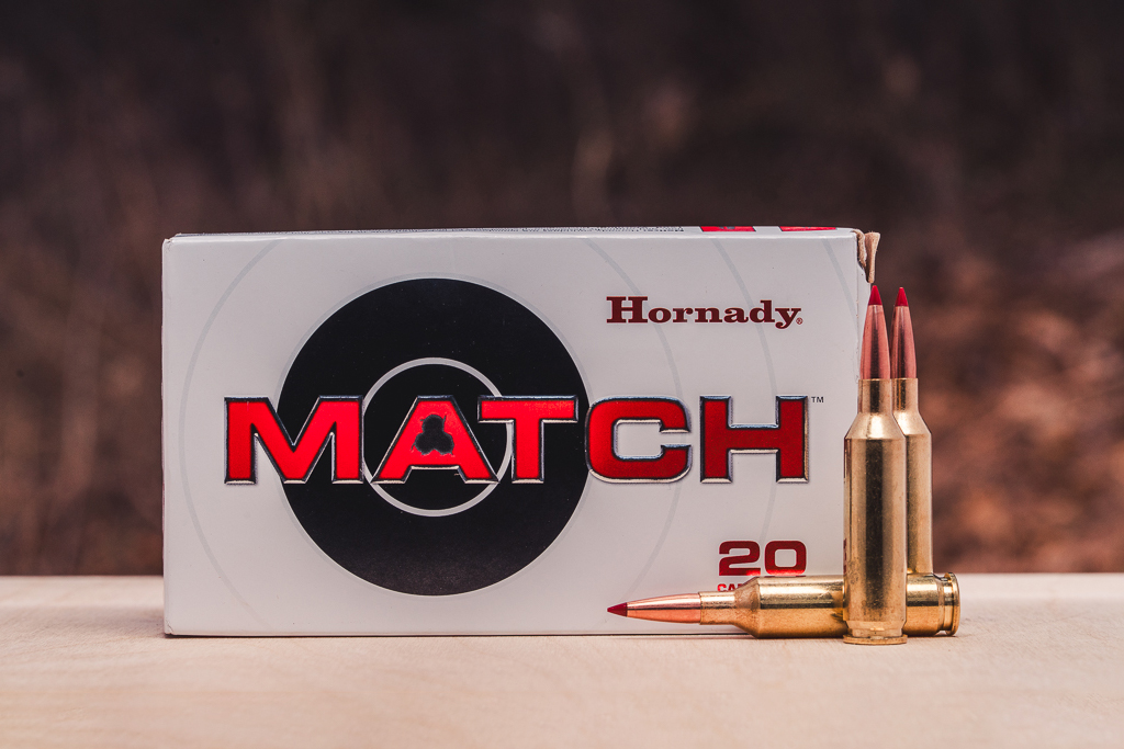 Best 22 Creedmoor Ammo Hornady 80-grain ELD-M Match a photo of Best 22 Creedmoor Ammo Hornady 80-grain ELD-M Match