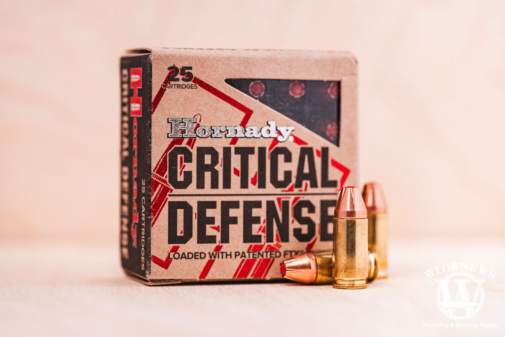 Hornady Critical Defense 9mm Self-Defense Ammo
