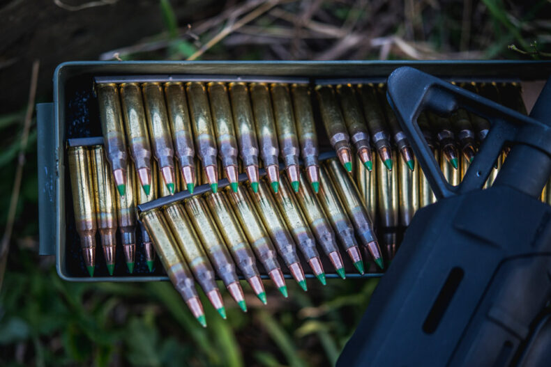 Green Tip Ammo