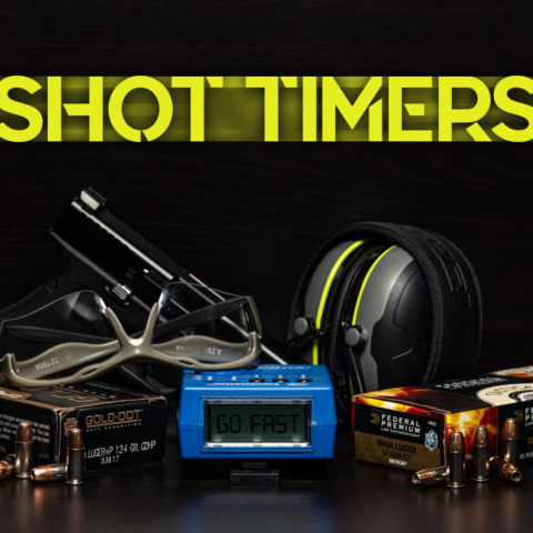 photo of supplies needed for shooting at a gun range