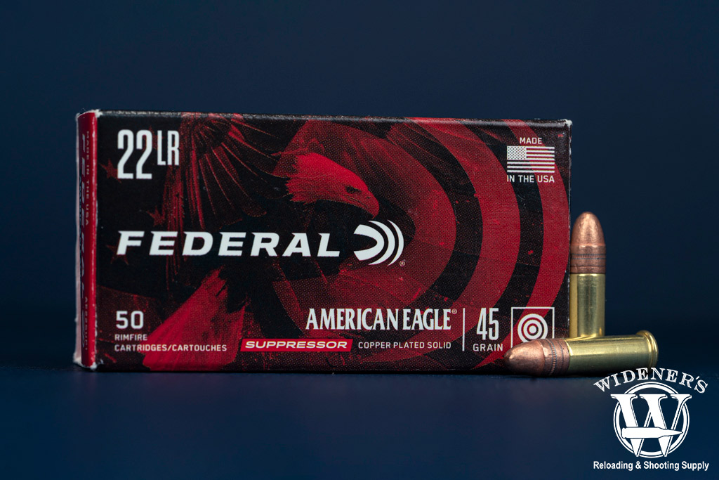 a photo of federal american eagle suppressor ammo