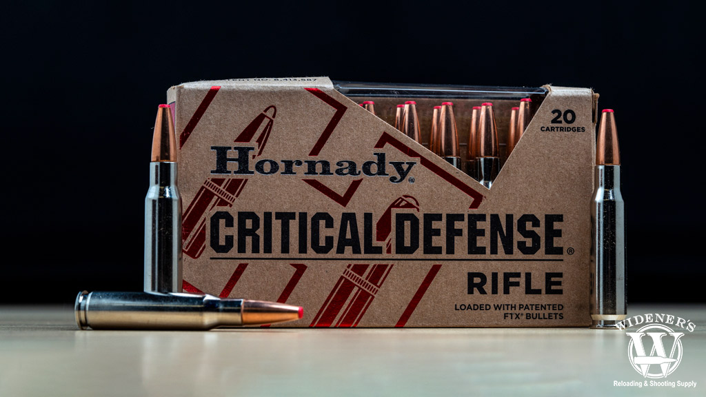 a photo of Hornady .308 Critical Defense ammo