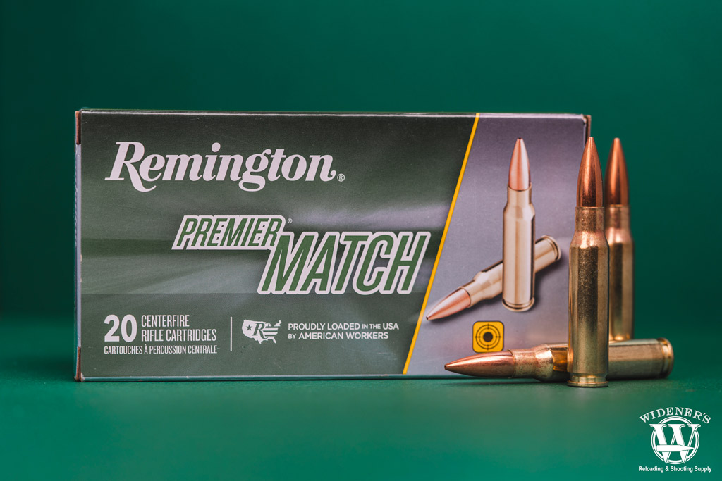 a photo of remington premier match ammunition