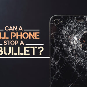 cell phone stop a bullet