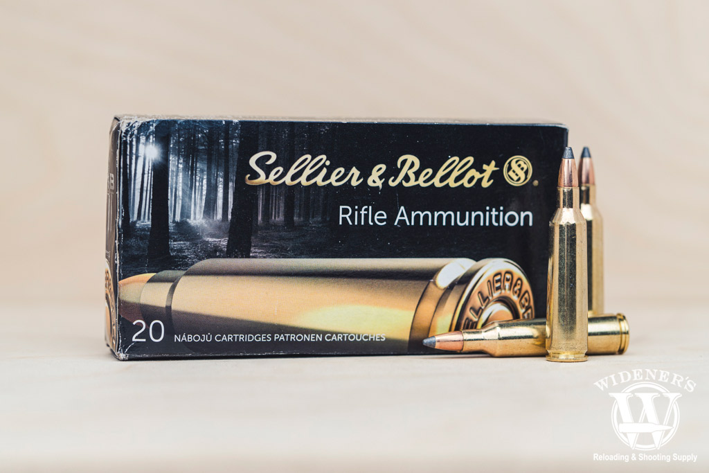 a photo of Sellier & Bellot 22-250 ammo