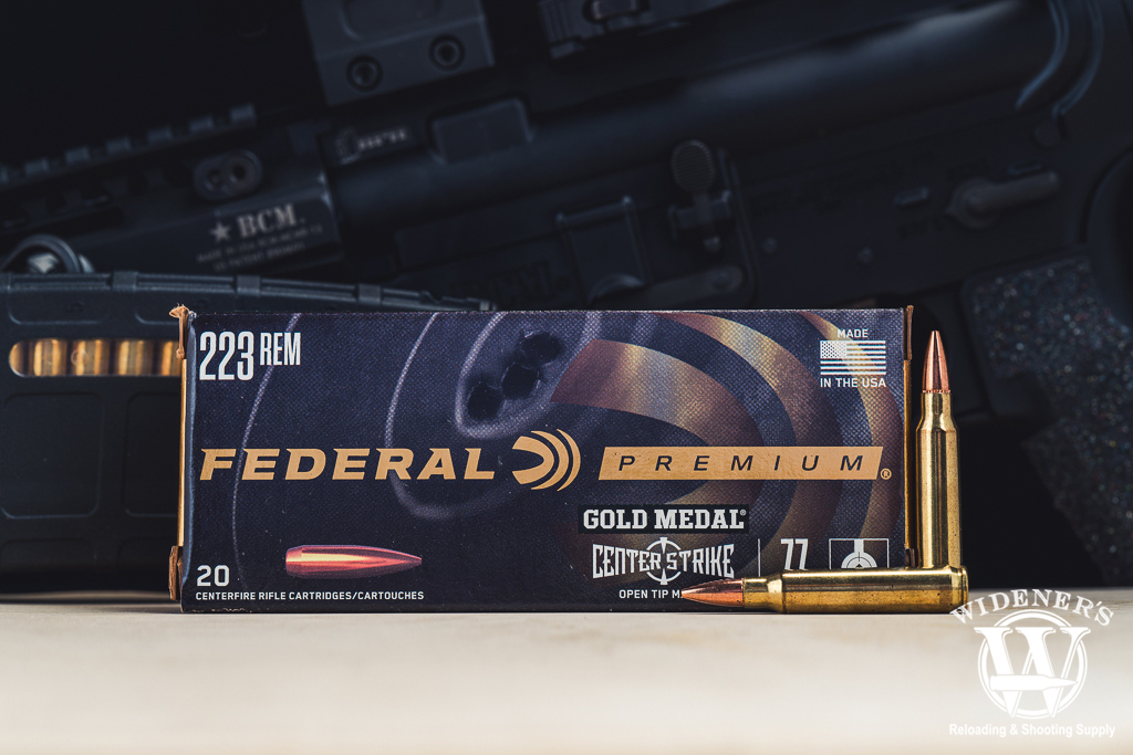 federal premium gold medal center strike ammo a photo of federal premium gold medal center strike ammo