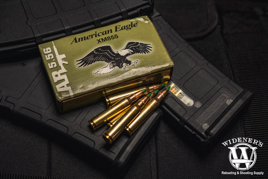 a photo of xm855 federal american eagle ammo 