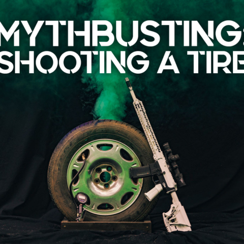 shooting a tire