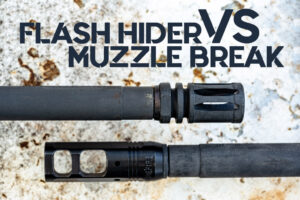 ar muzzle brake vs flash hider