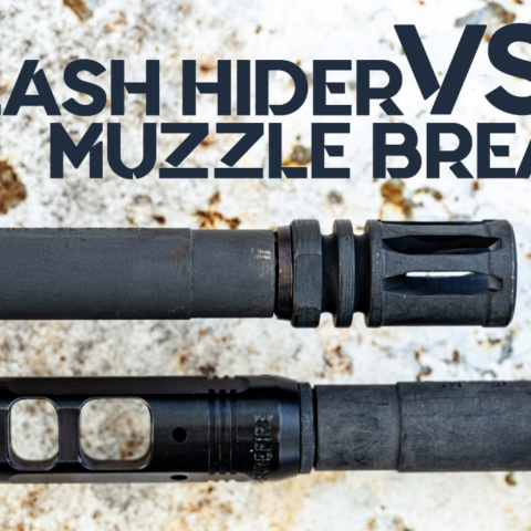 muzzle brake vs flash hider siege