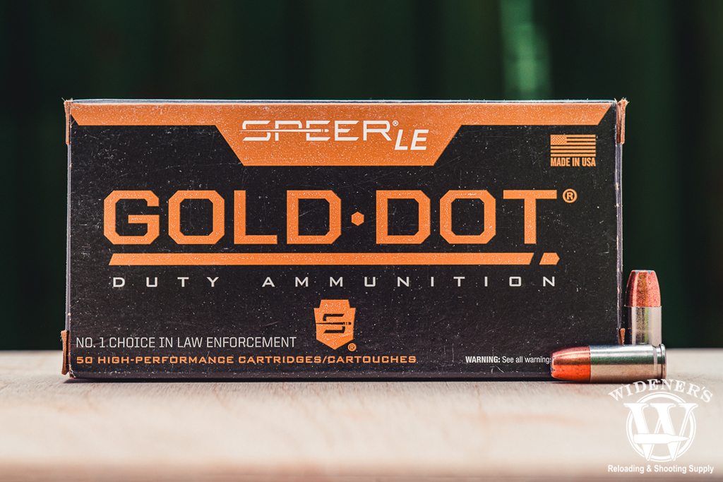 Speer Gold Dot LE 9mm 147 Grain JHP ammo a photo of Speer Gold Dot LE 9mm 147 Grain JHP ammo