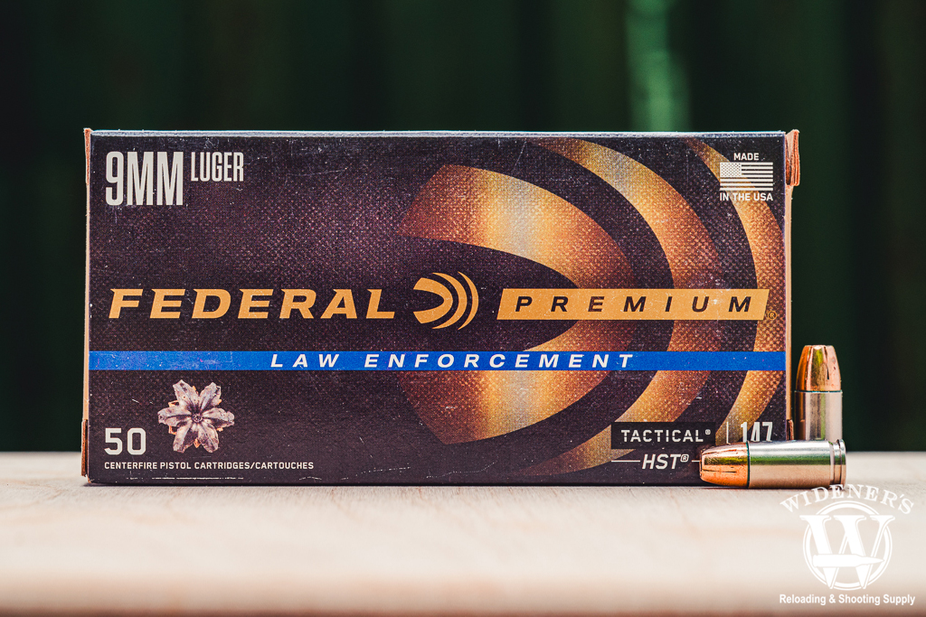 best suppressed 9mm ammo Federal HST 9mm 147 Grain JHP a photo of the best suppressed 9mm ammo Federal HST 9mm 147 Grain JHP