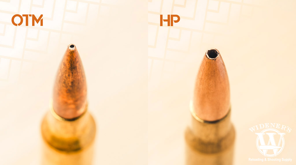 two centerfire rifle cartridge types A photo of two centerfire rifle cartridge types