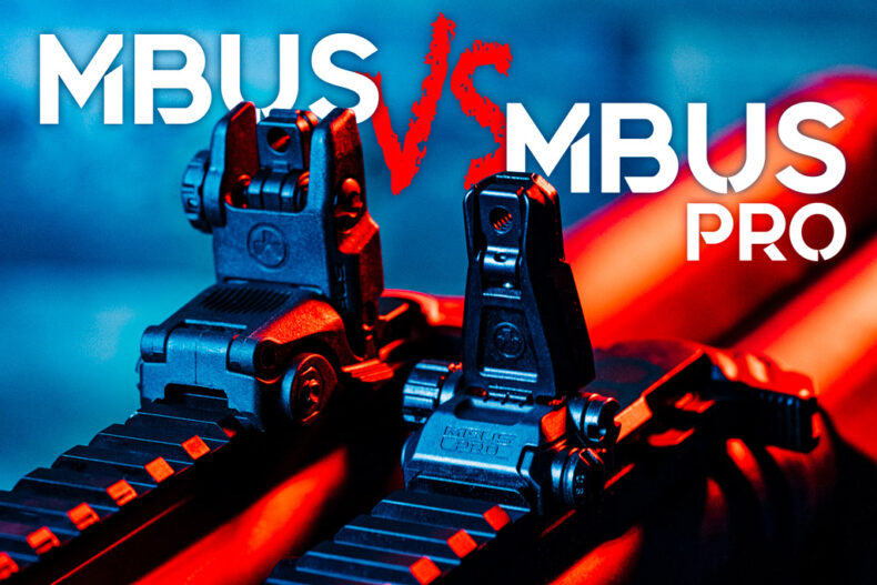 Magpul MBUS VS MBUS Pro