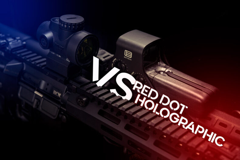 red dot vs holographic