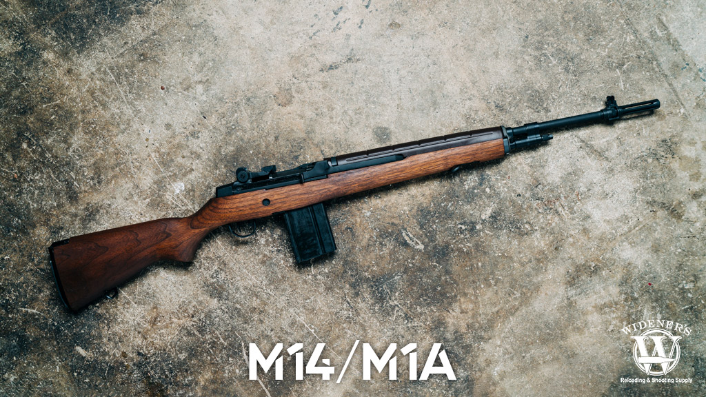 a photo of the m14/m1a battle rifle