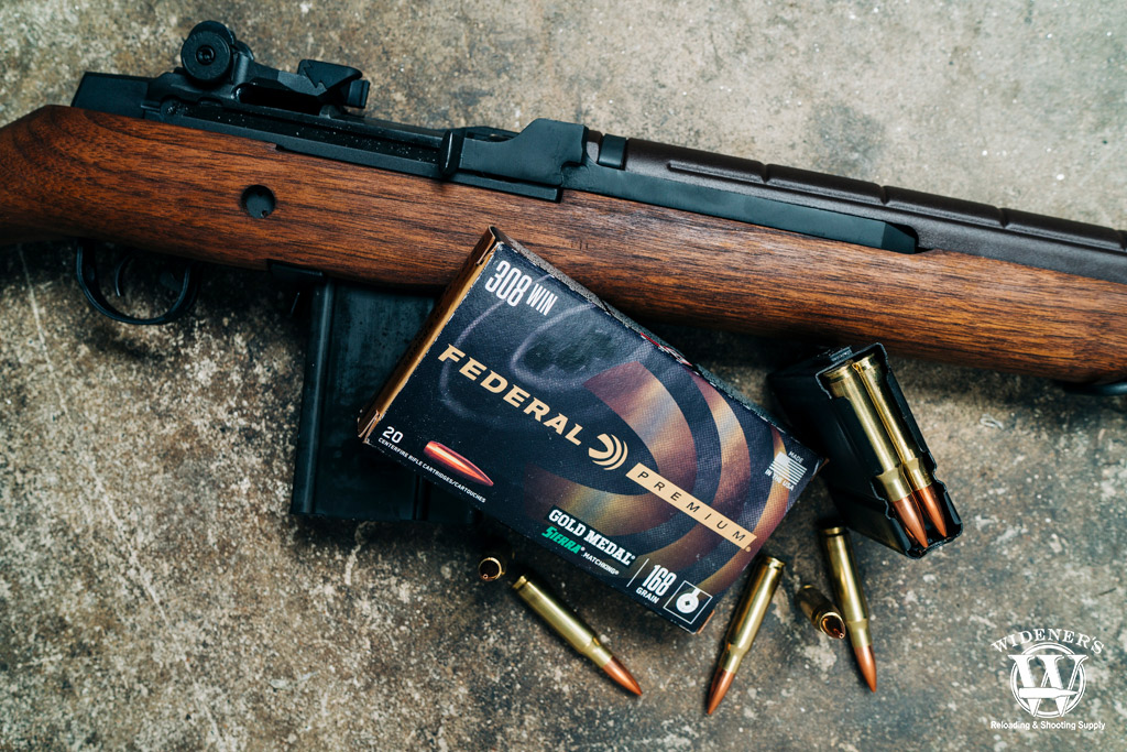 a photo of federal premium 308 win ammunition