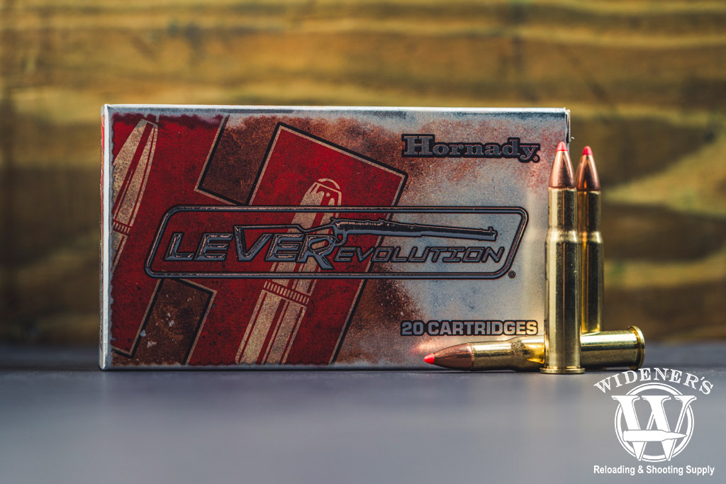 a photo of Hornady LEVERevolution 140gr best 30-30 ammo