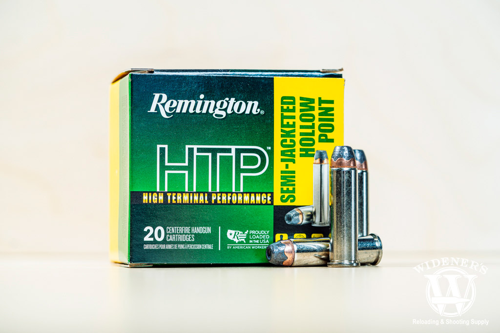 a photo of Remington HTP best 357 magnum ammo