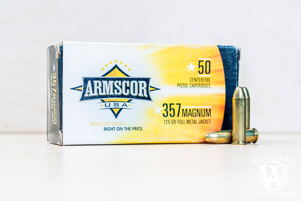 a photo of Armscor 357 Mag 125 Grain FMJ