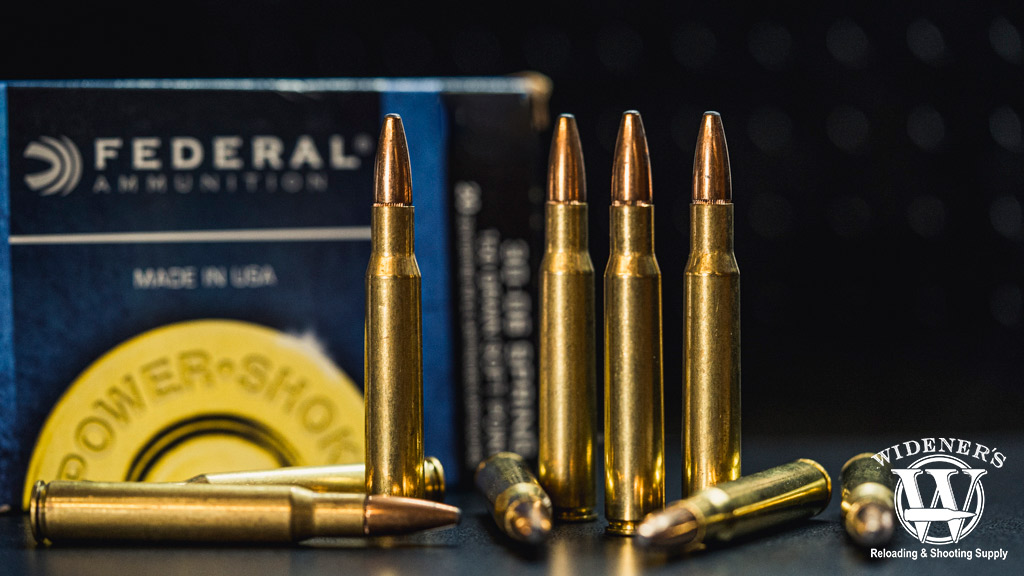 a photo of federal 30-06 ammo