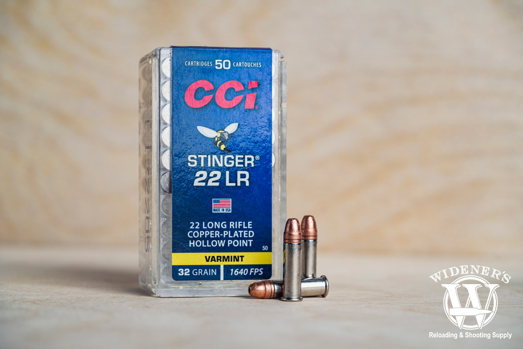 a photo of cci 22lr rimfire ammunition