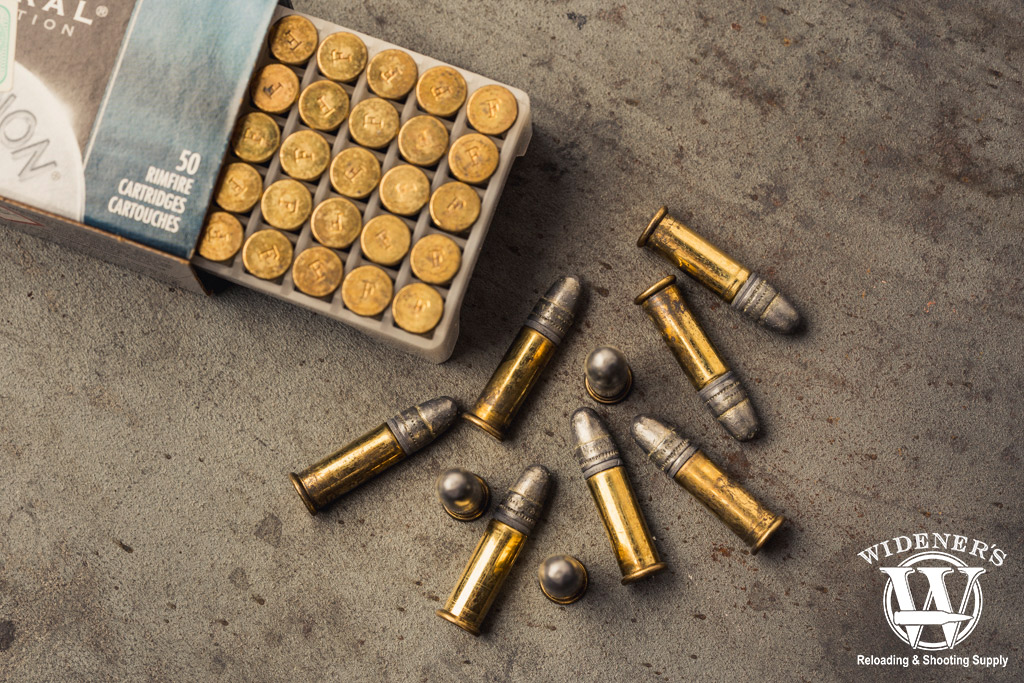 a photo of 22lr lrn bullets