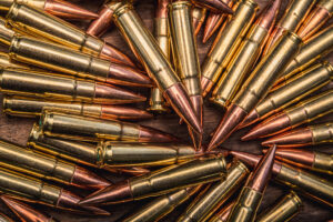 macro photo of 300 BLK ammo