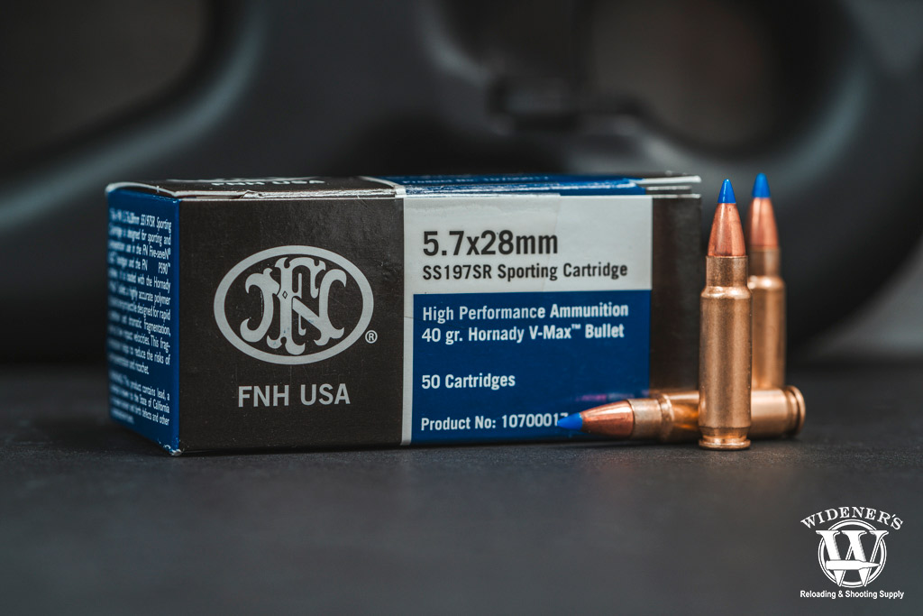 a photo of the FN SS197SR V-Max 40gr round