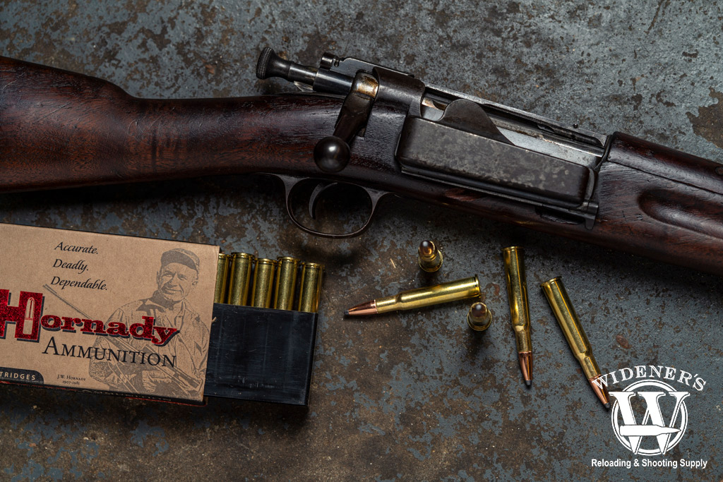 a photo of the best 30-40 krag ammo and bolt action rifle