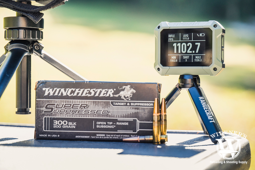 Athlon Rangecraft Velocity Pro chronograph a photo of a Athlon Rangecraft Velocity Pro chronograph