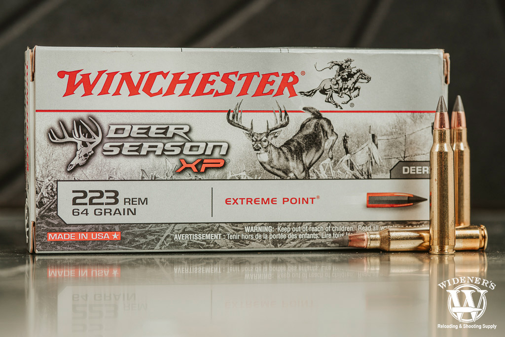 a photo of Winchester X223DS Deer Season Extreme Point 64 Grain XP