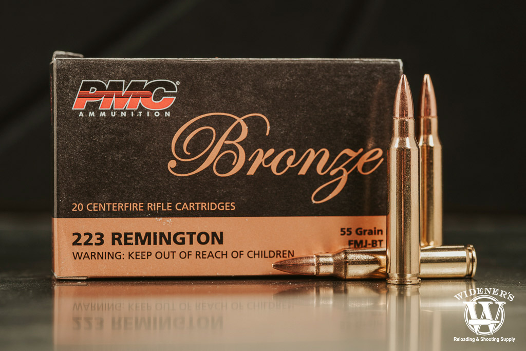 a photo of the best 223 rem ammo PMC 223 Rem 55 Grain FMJ